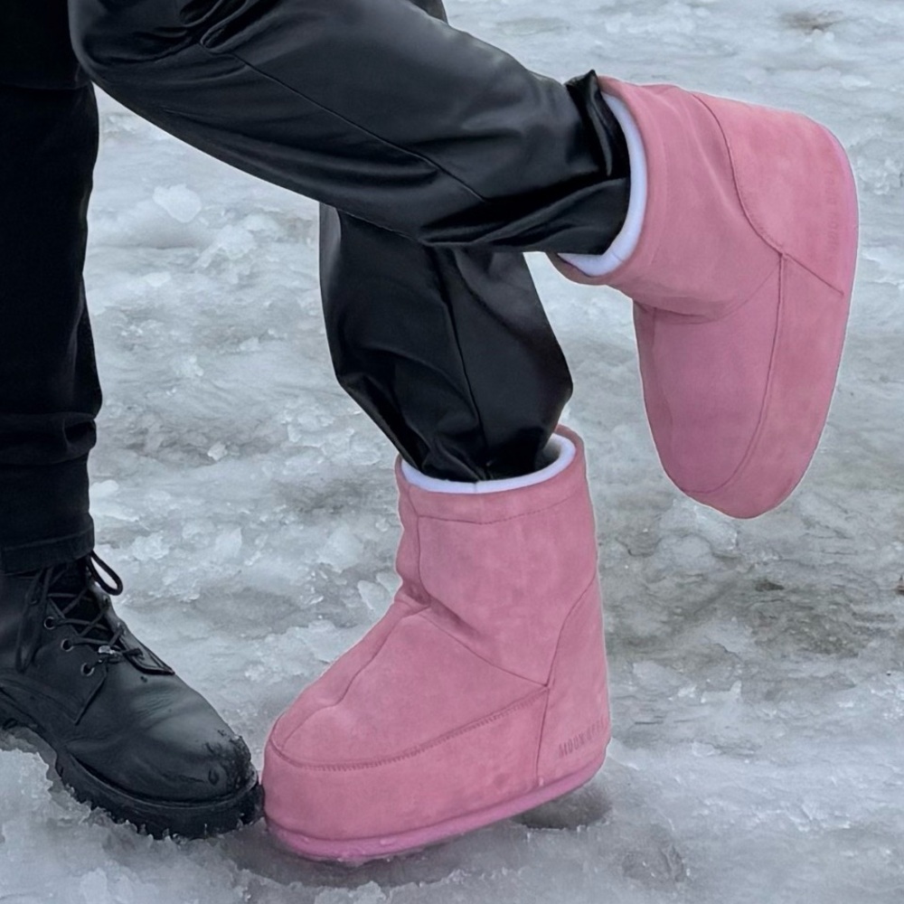 Moon Boot Pink Winter Boots